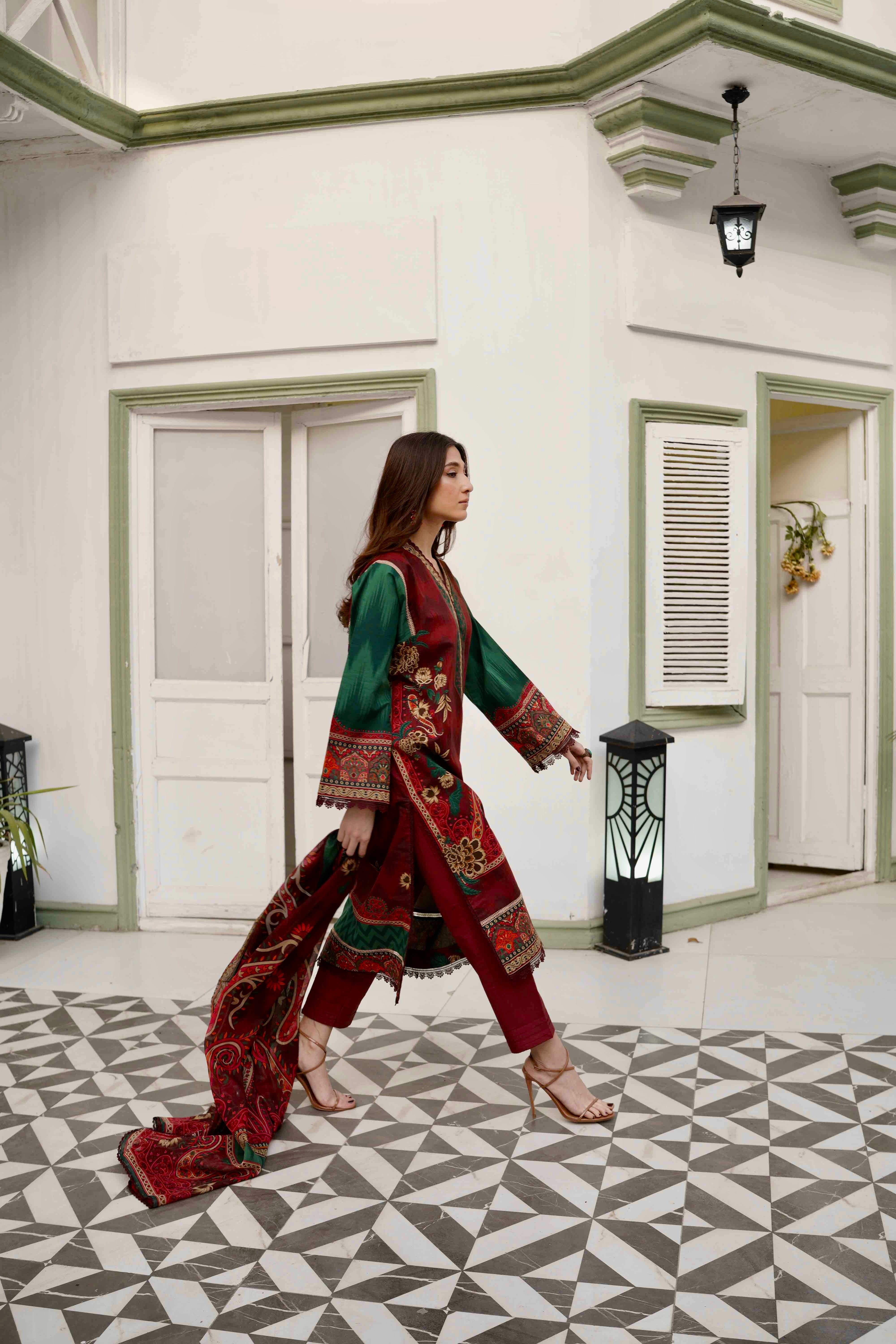 Printed Lawn 3pc - Image 3