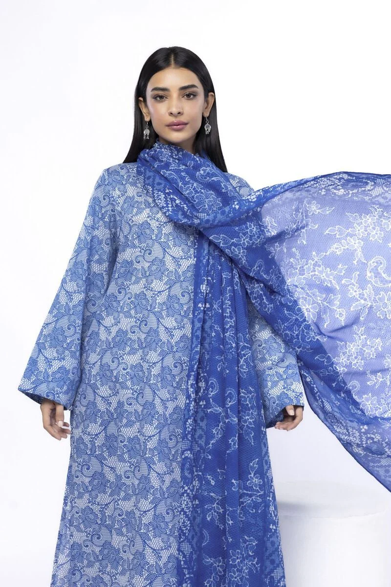 Printed | Lawn Fabrics 3 Piece - Image 3