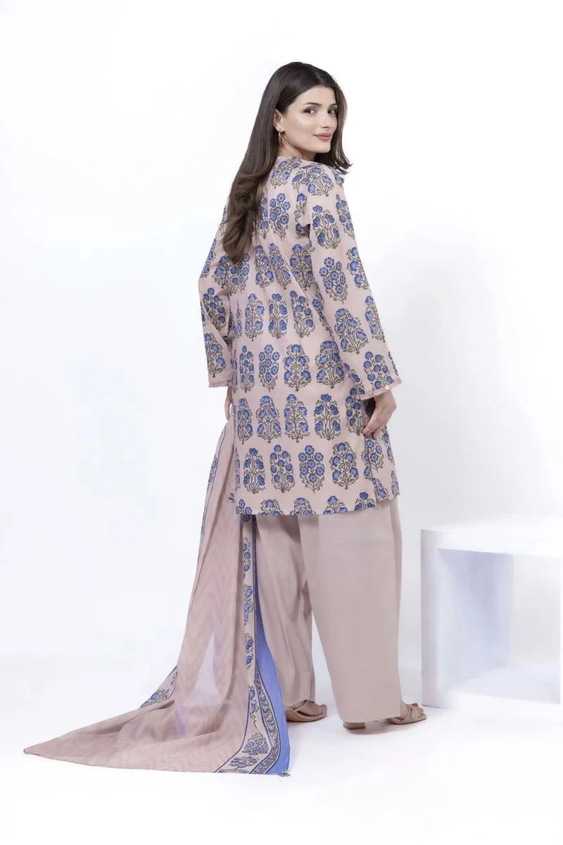 Printed | Lawn Fabrics 3 Piece - Image 2