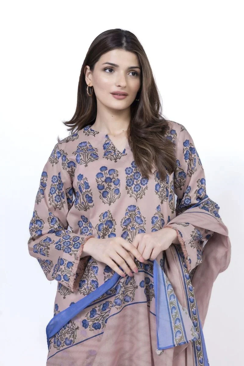 Printed | Lawn Fabrics 3 Piece - Image 3