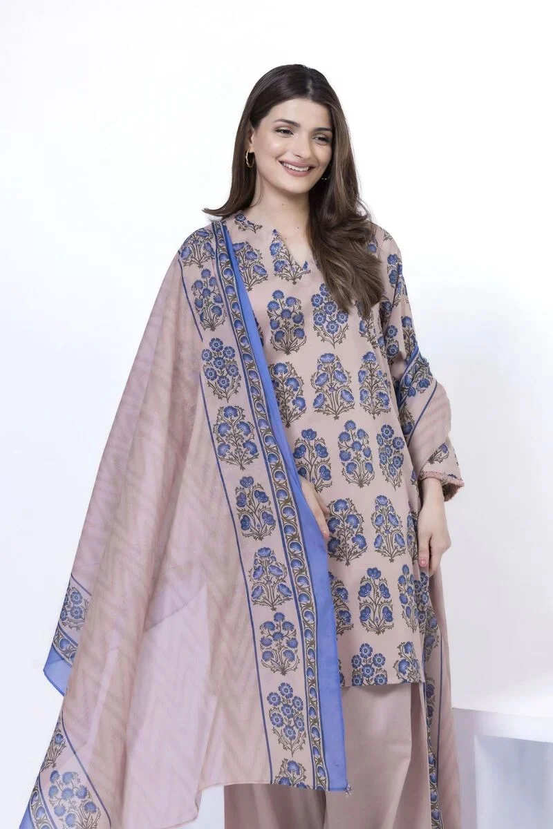 Printed | Lawn Fabrics 3 Piece - Image 5