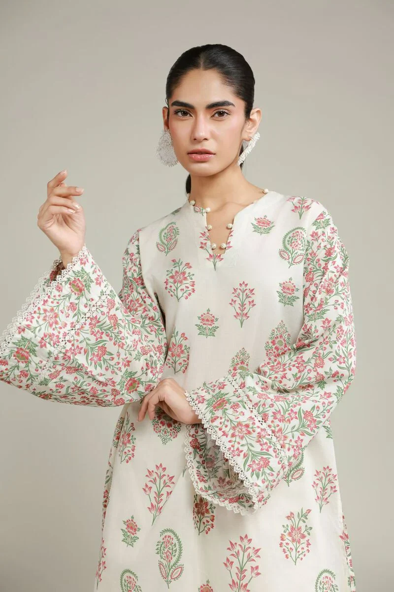 Printed | Lawn Tailored 2 Piece | Top and Bottom - Image 7