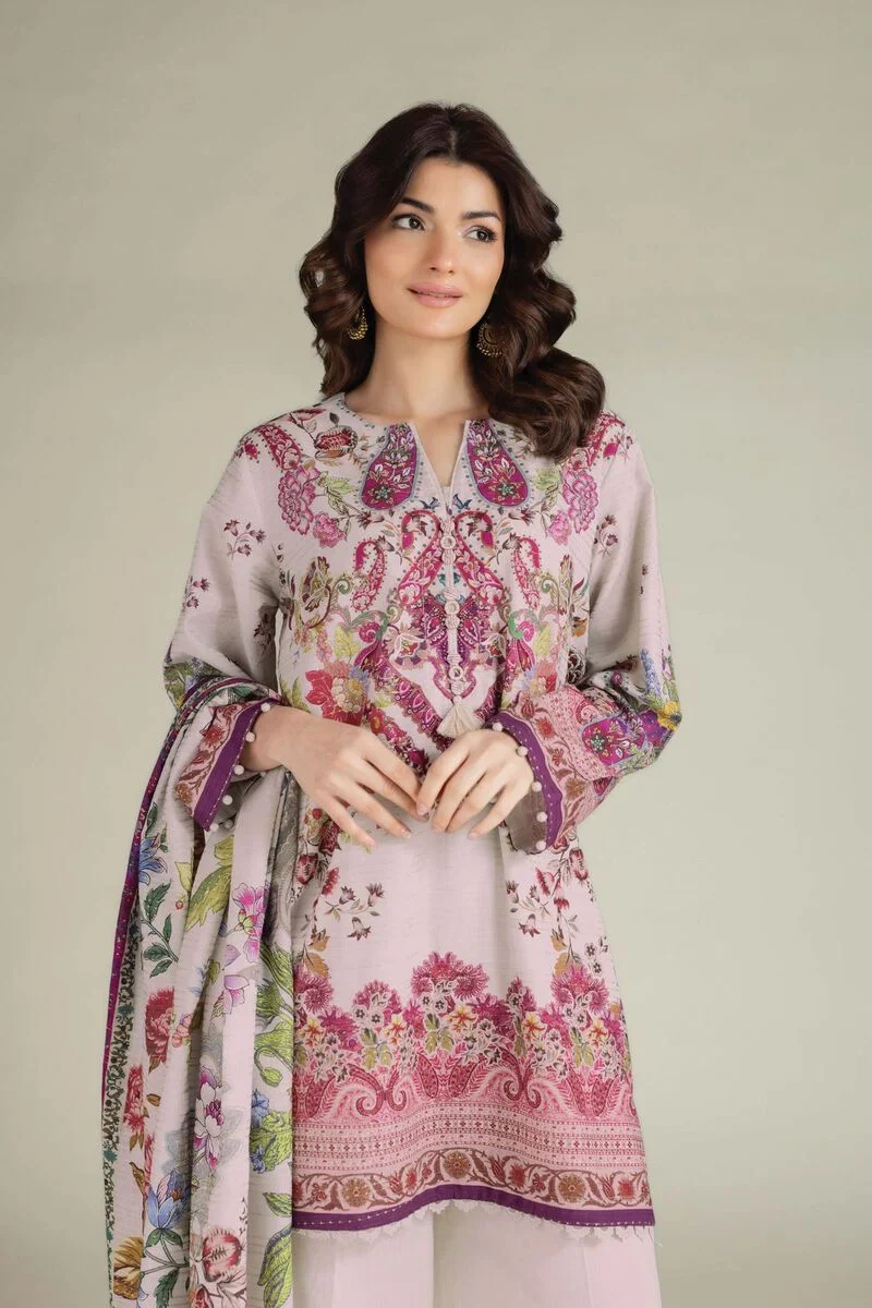 Printed | Mesuri Dobby Fabrics 3 Piece - Image 5