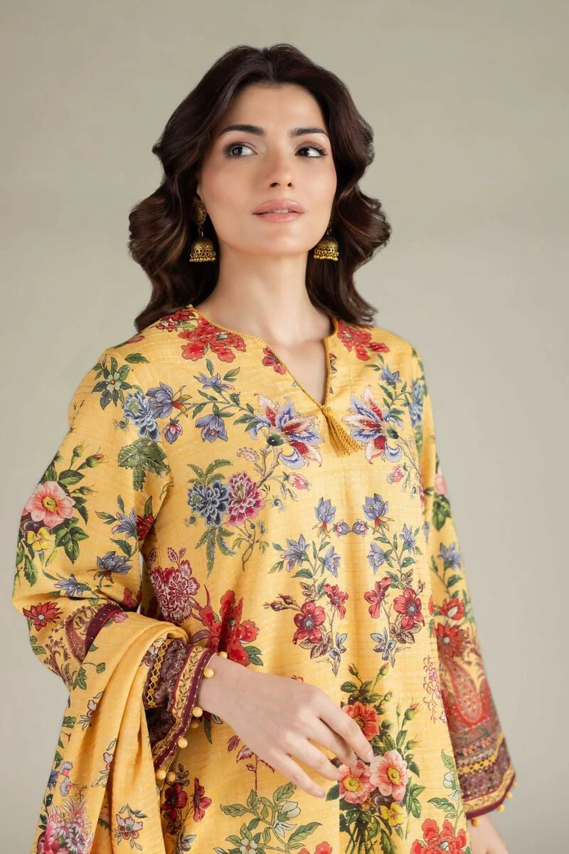 Printed | Mesuri Dobby Tailored 3 Piece - Image 3