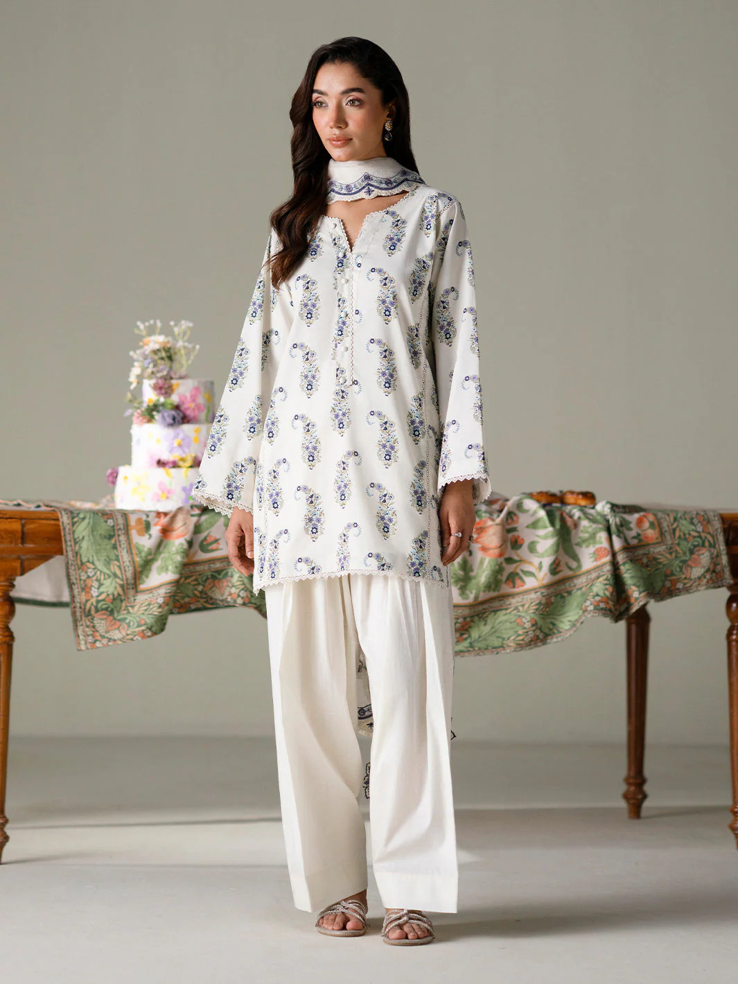 Prints Unstitched Printed Lawn - Image 7