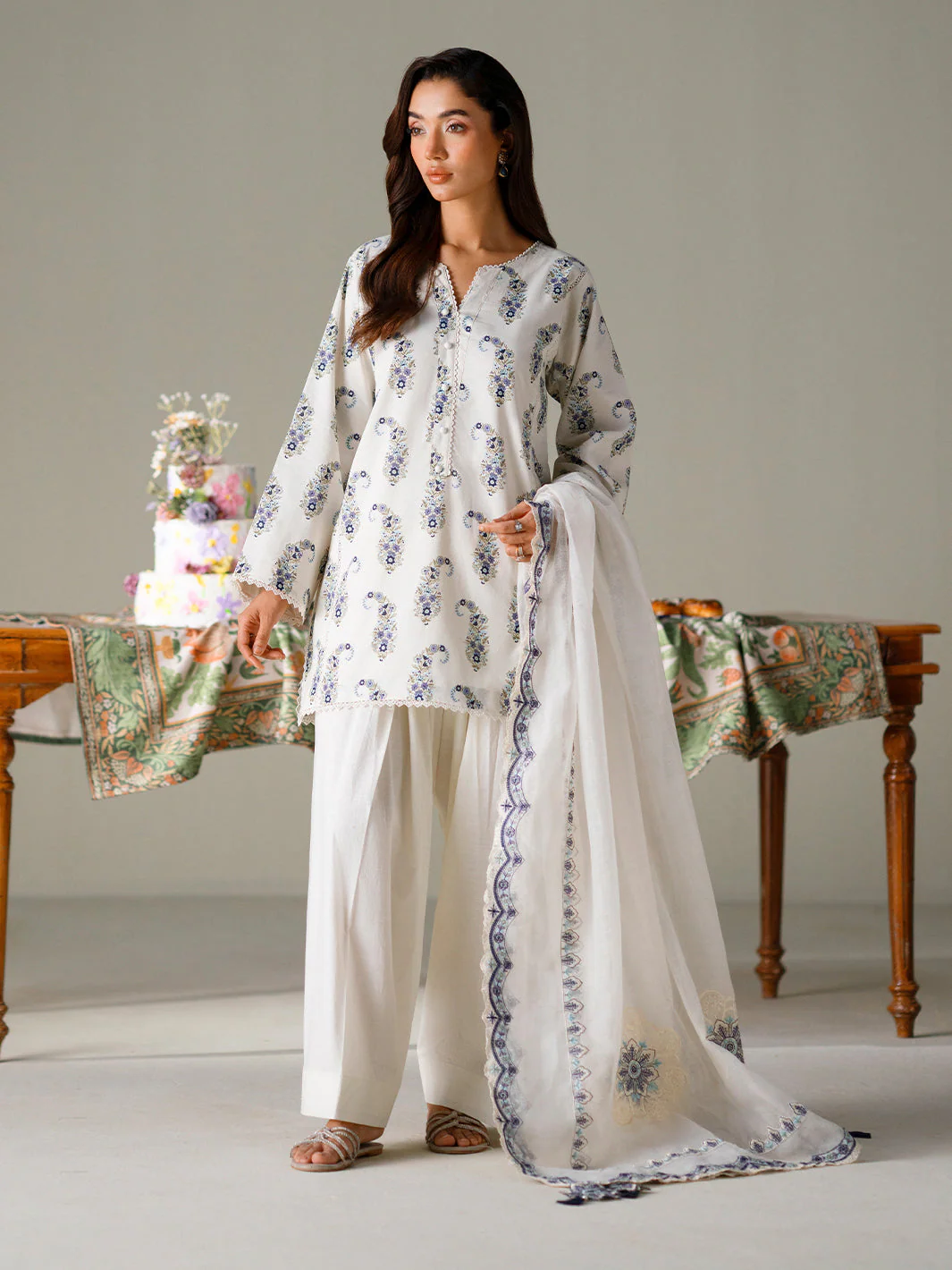 Prints Unstitched Printed Lawn - Image 8
