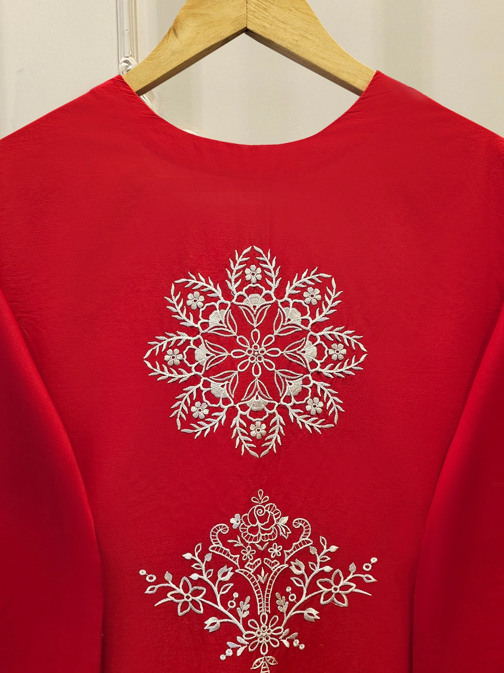 Pure Embroidered Lawn Shirt - Image 7