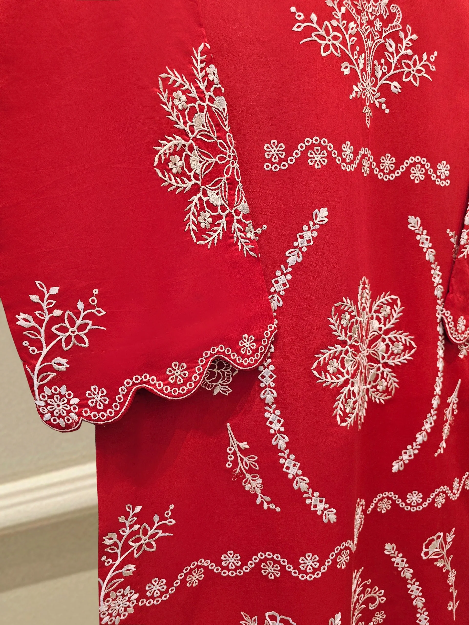 Pure Embroidered Lawn Shirt - Image 8