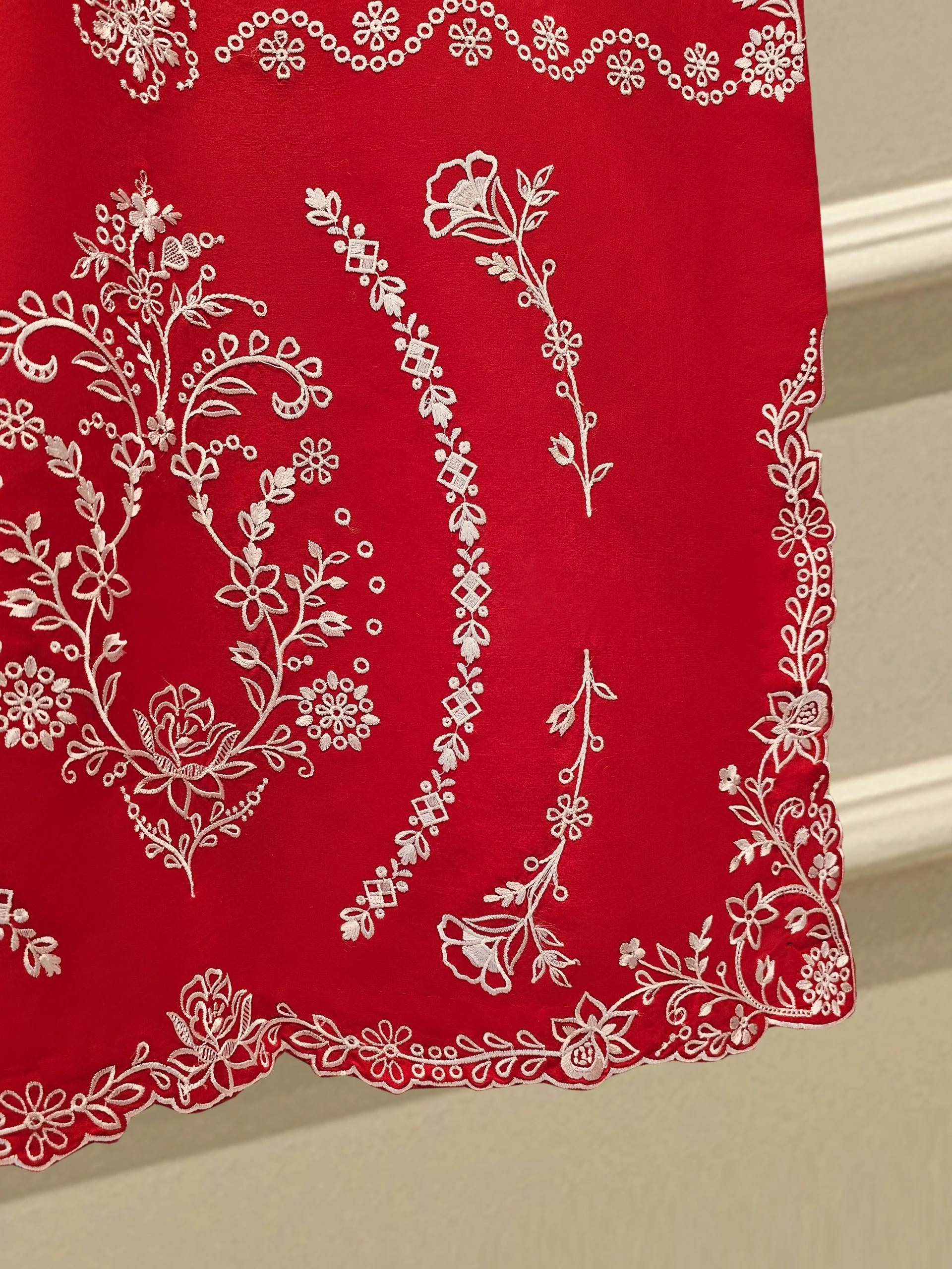 Pure Embroidered Lawn Shirt - Image 9