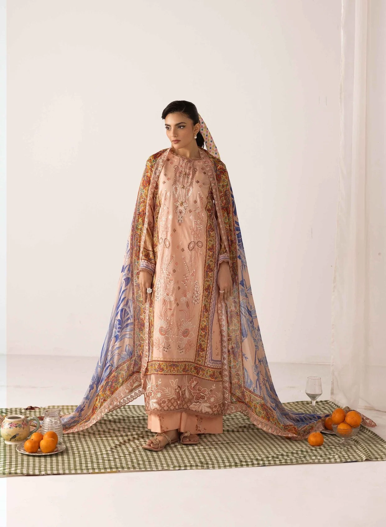 RangRez by NUR Embroidered Lawn - Image 3