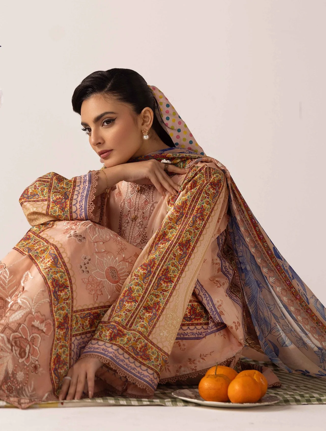 RangRez by NUR Embroidered Lawn - Image 5