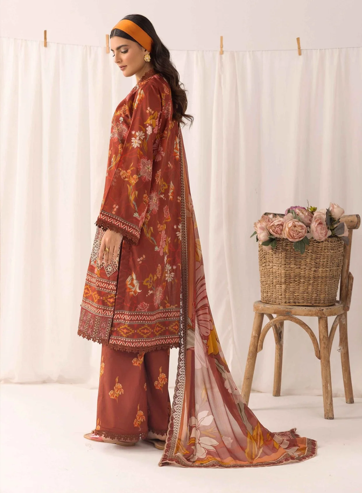 RangRez by NUR Embroidered Lawn - Image 2