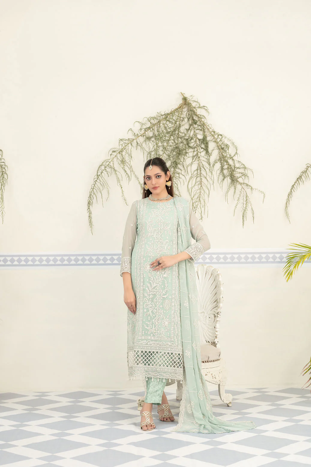 Rashieka Embroidered Fancy Chiffon