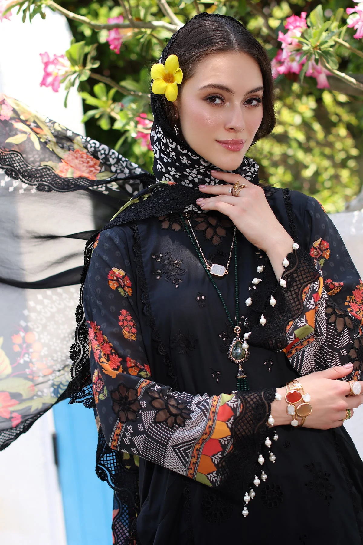 Reem Embroidered Lawn - Image 7