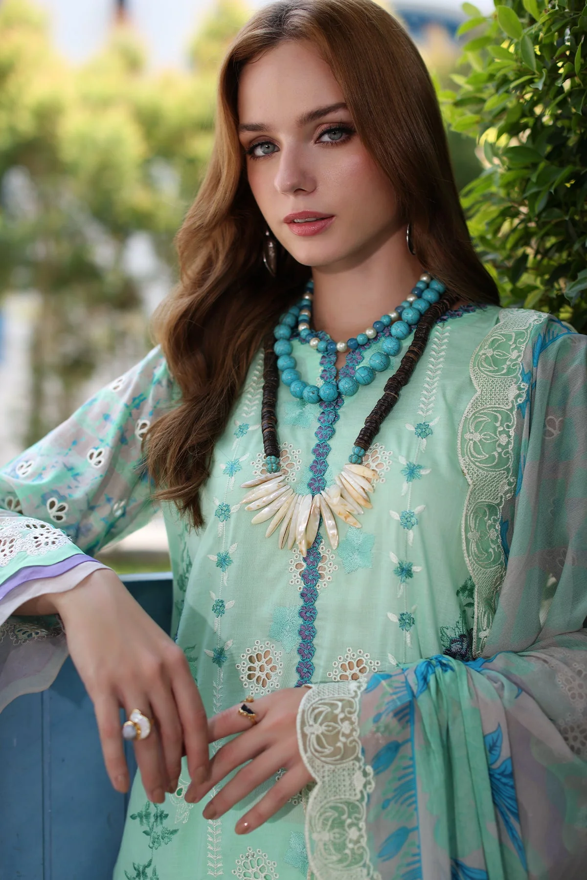 Reem Embroidered Lawn - Image 4