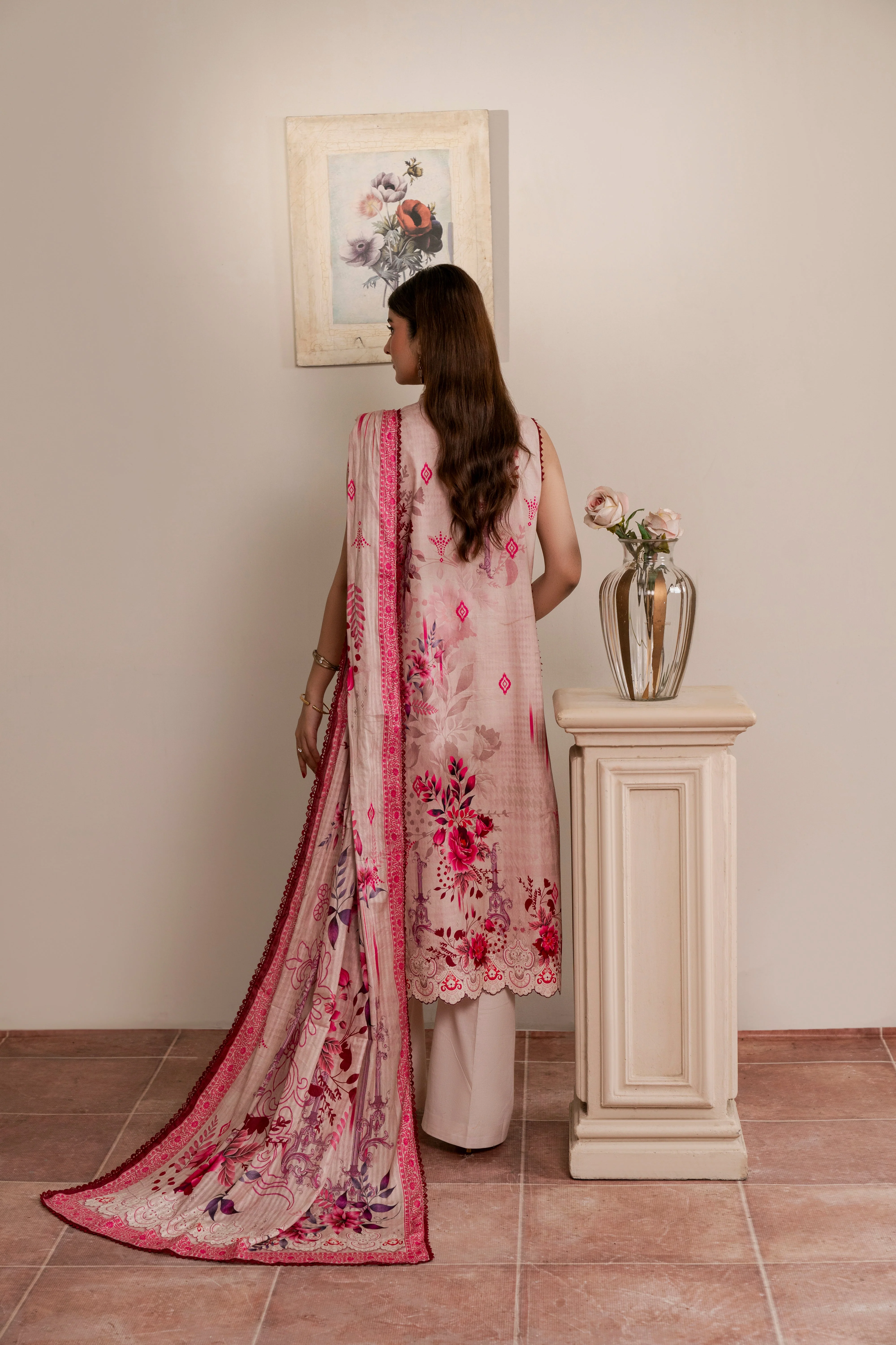 Resham Printed Cambric 3 Pcs - Image 2