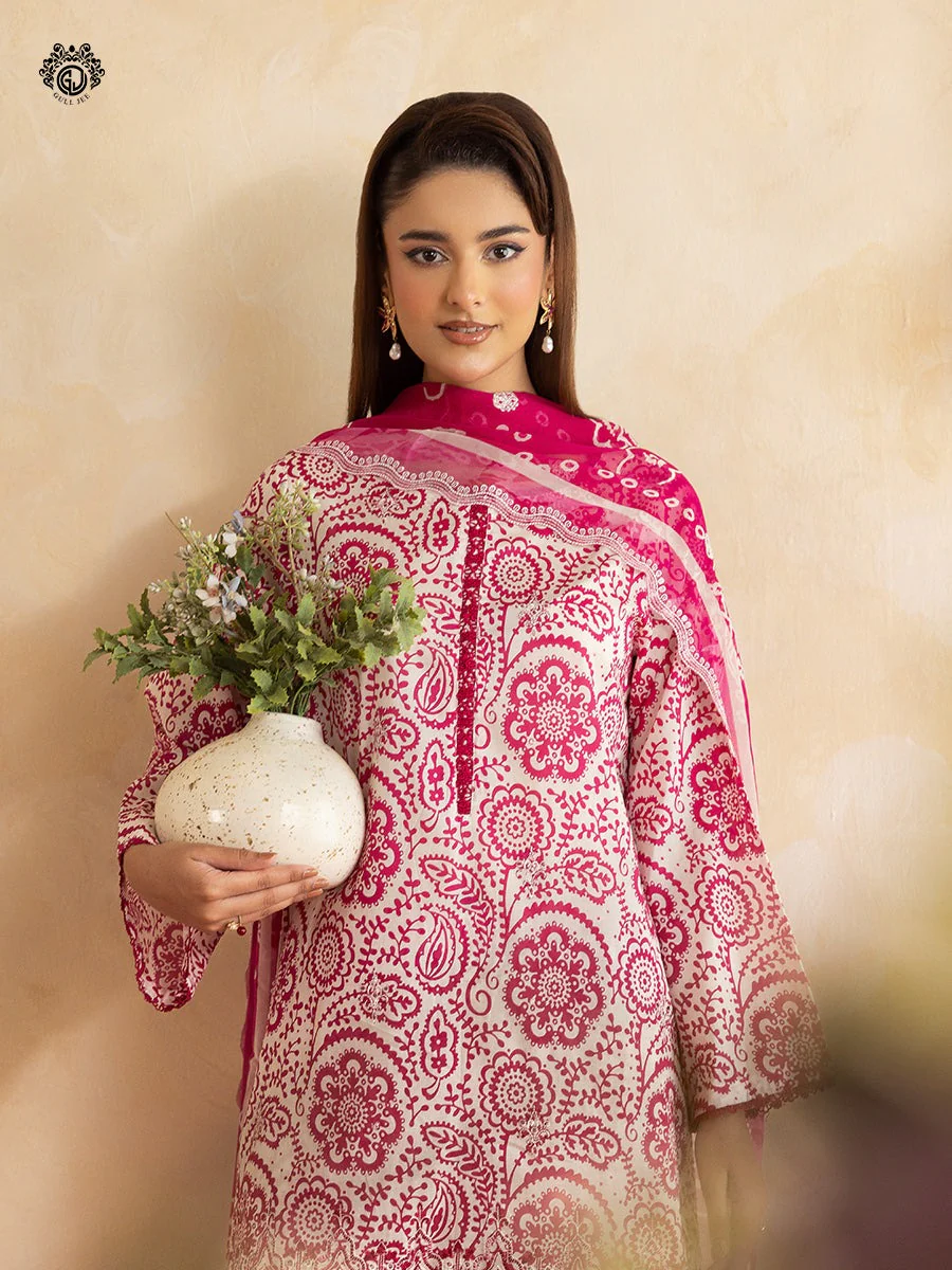 Ruhay Sukhan 3 Pc Unstitched - Image 3