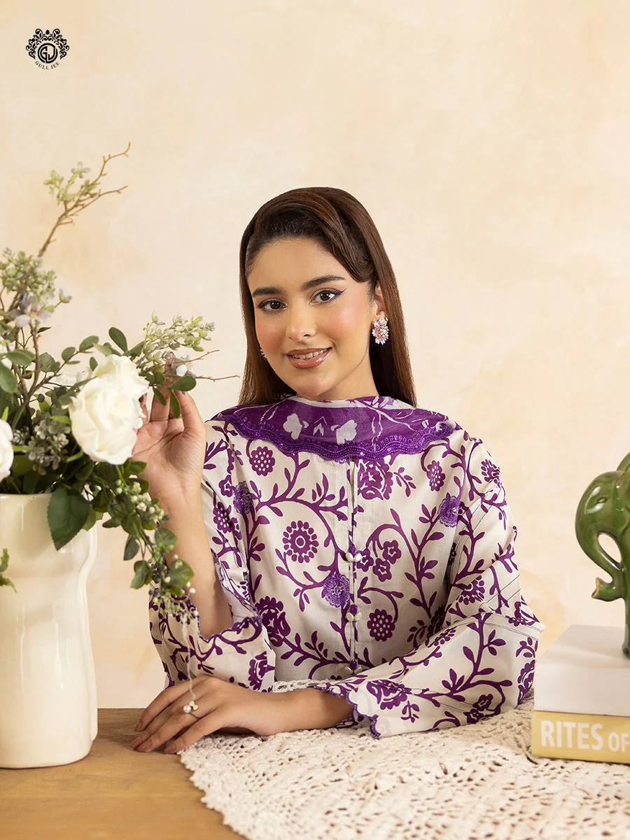 Ruhay Sukhan 3 Pc Unstitched - Image 3