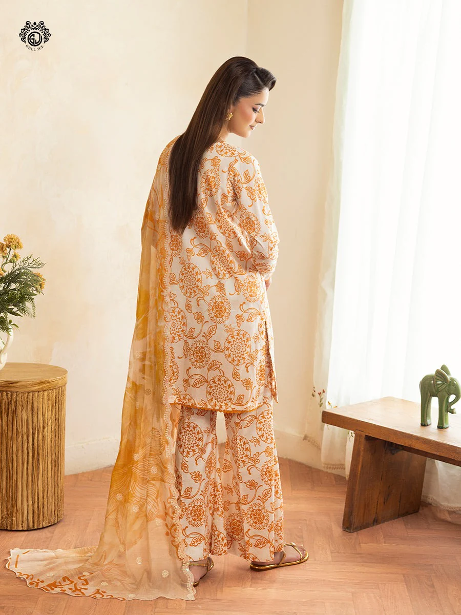 Ruhay Sukhan 3 Pc Unstitched - Image 2