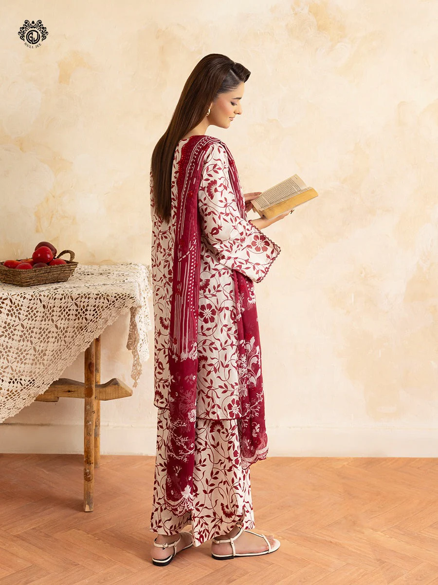Ruhay Sukhan 3 Pc Unstitched - Image 2