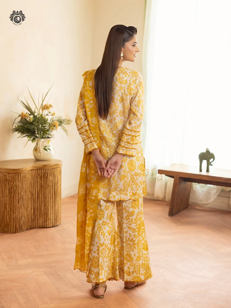 Ruhay Sukhan 3 Pc Unstitched - Image 2