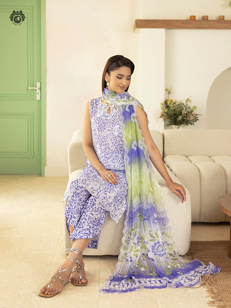 Ruhay Sukhan 3 Pc Unstitched - Image 3