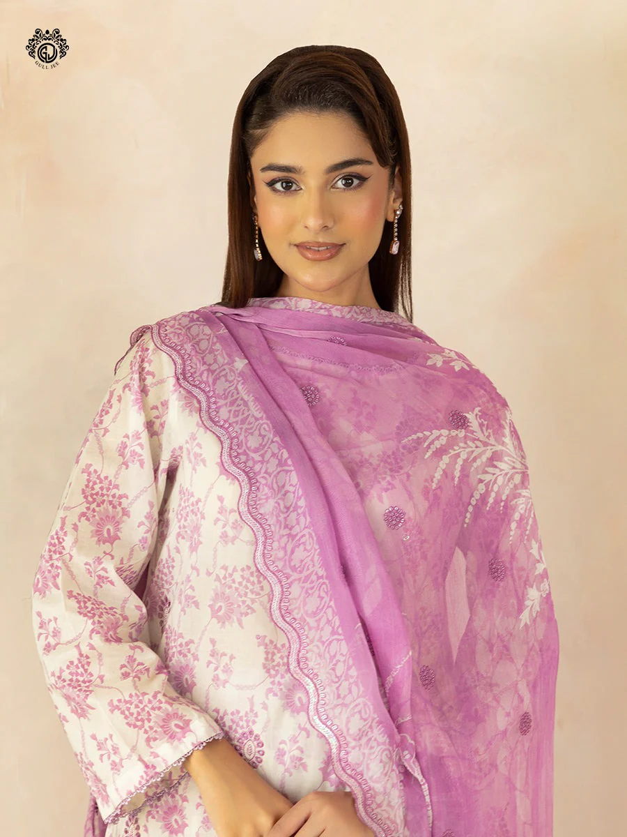 Ruhay Sukhan 3 Pc Unstitched - Image 3
