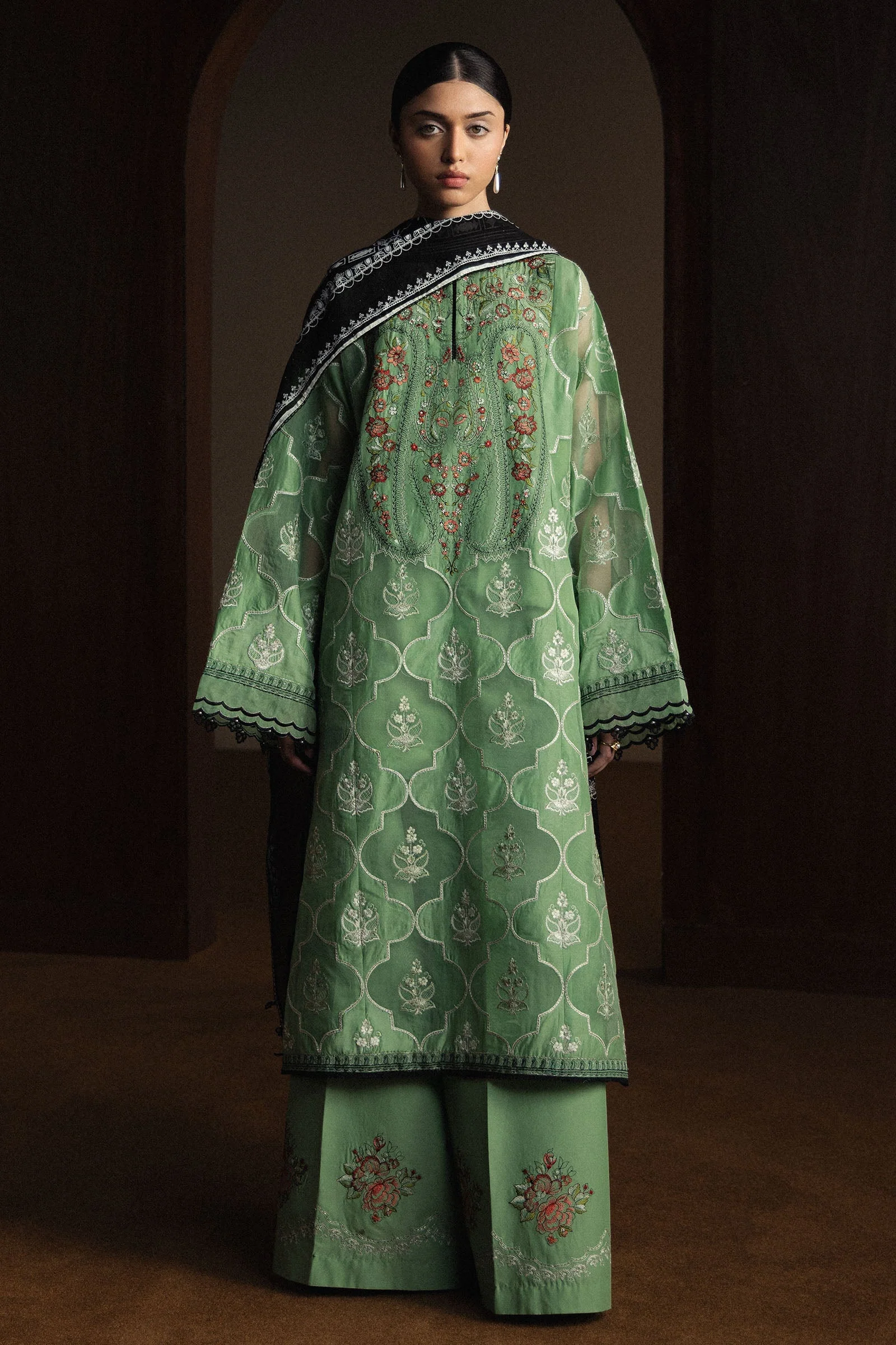 Satori Embroidered Pima Lawn