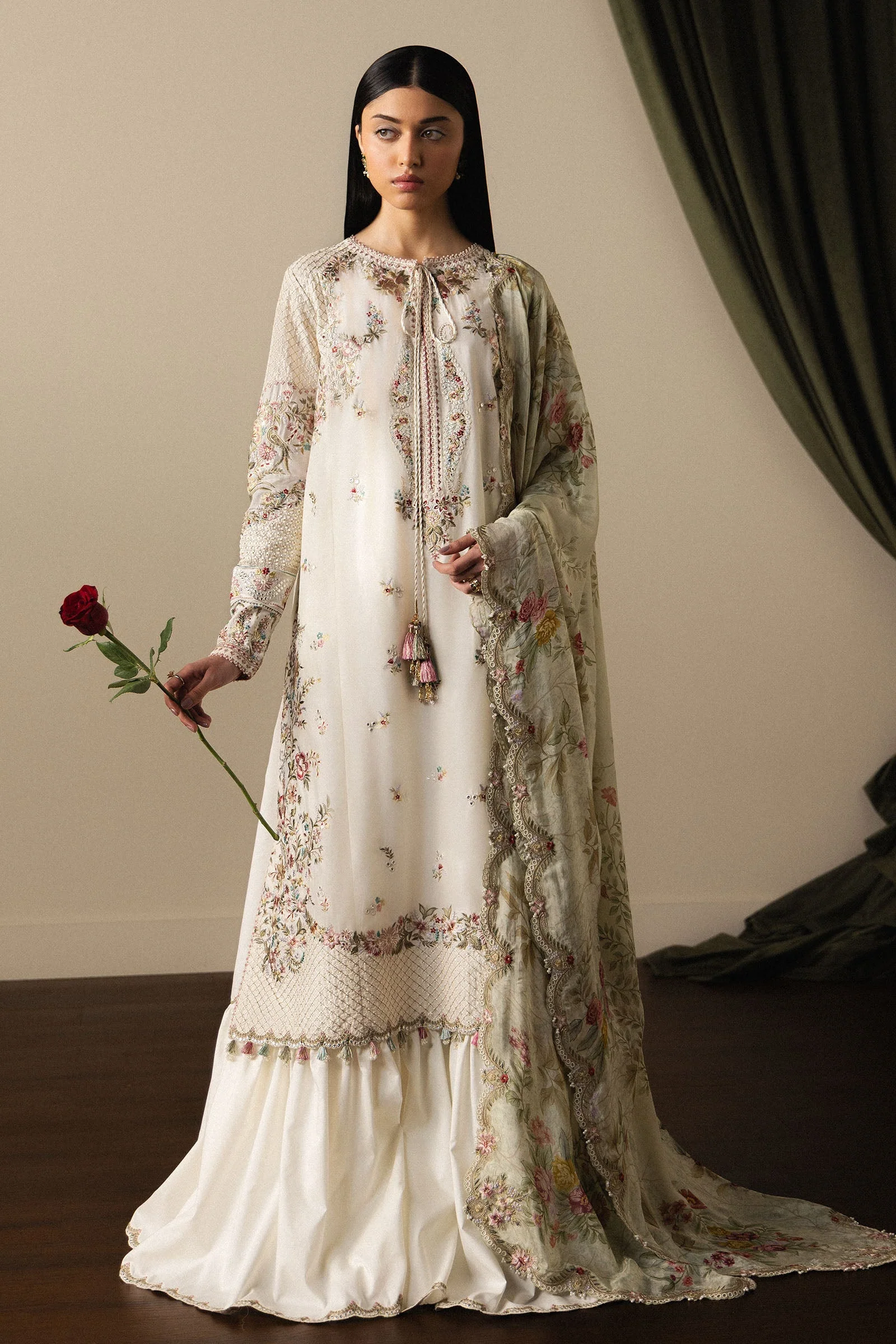 Satori Embroidered Pima Lawn