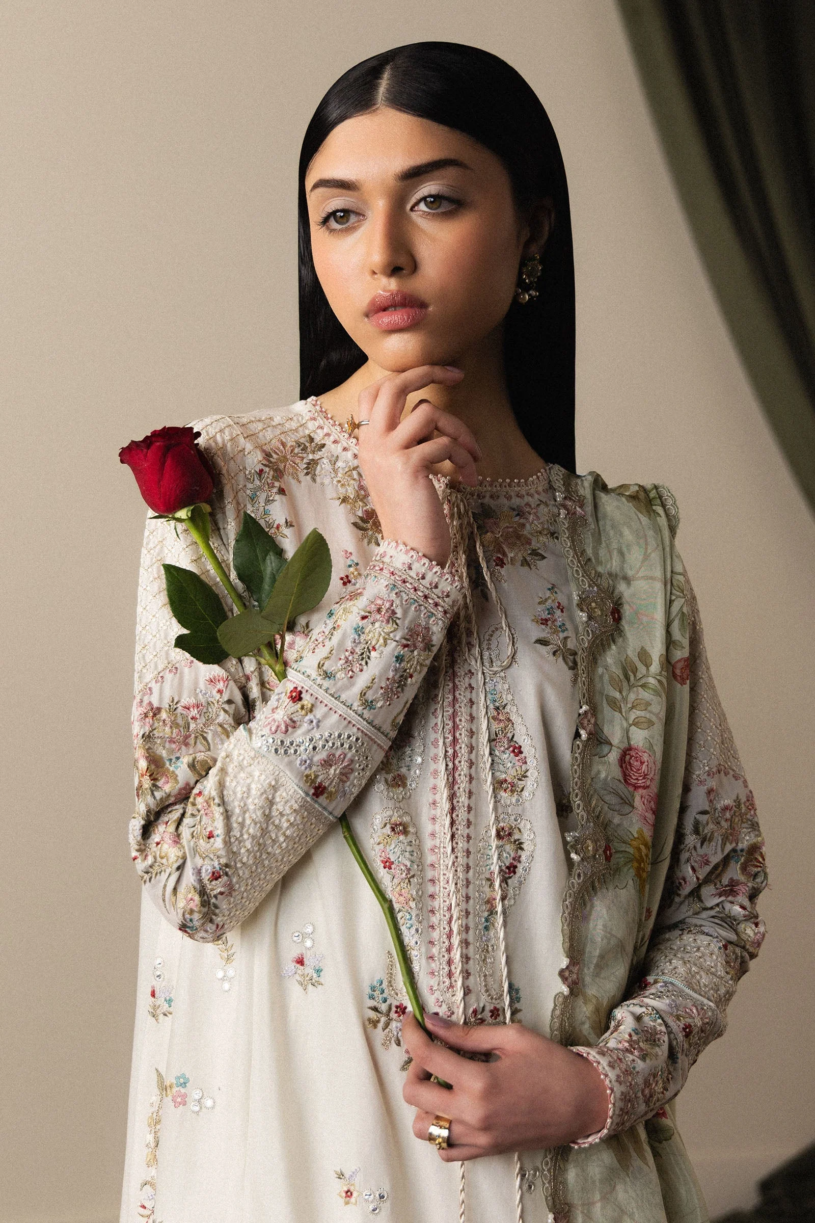 Satori Embroidered Pima Lawn - Image 5