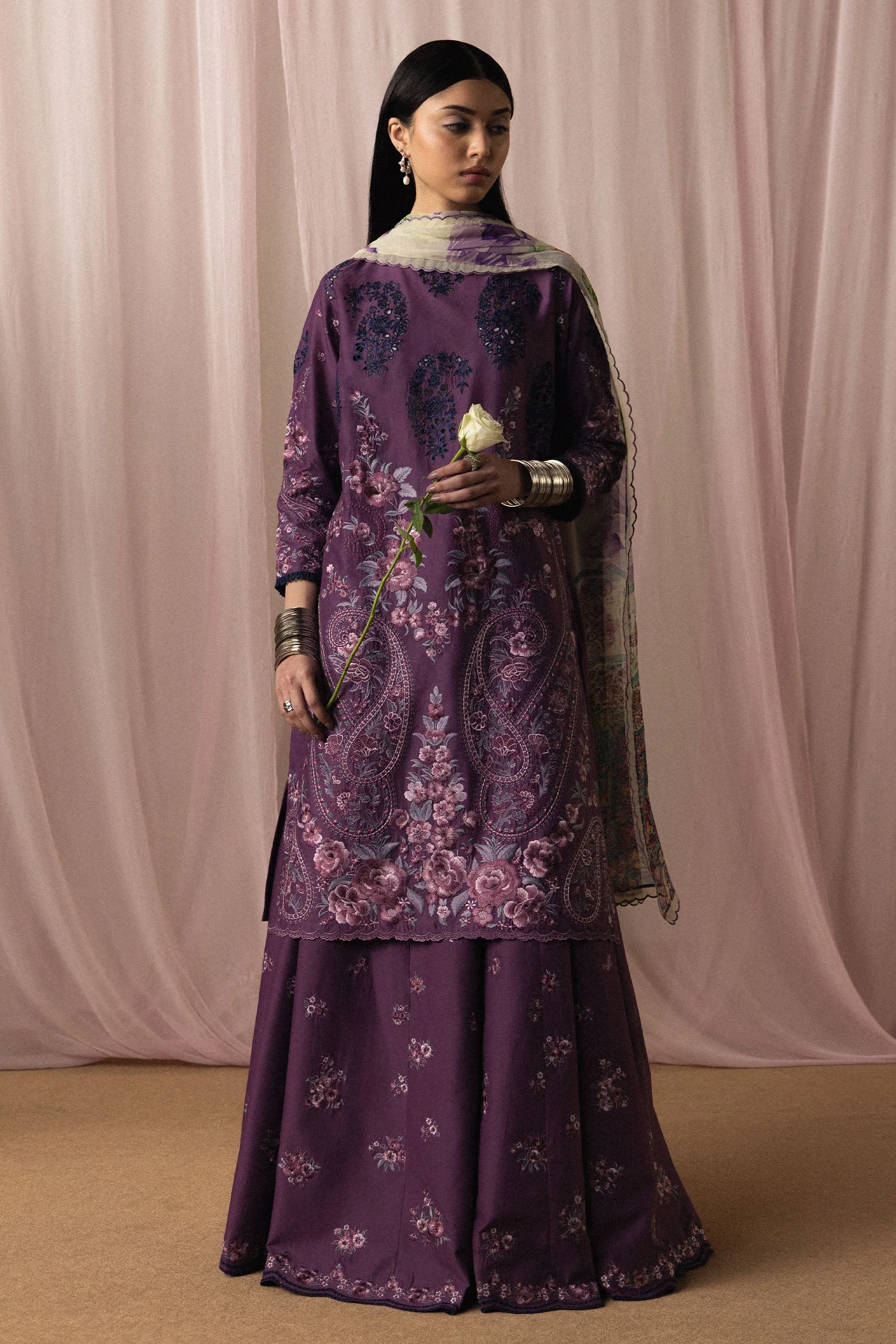 Satori Embroidered Pima Lawn