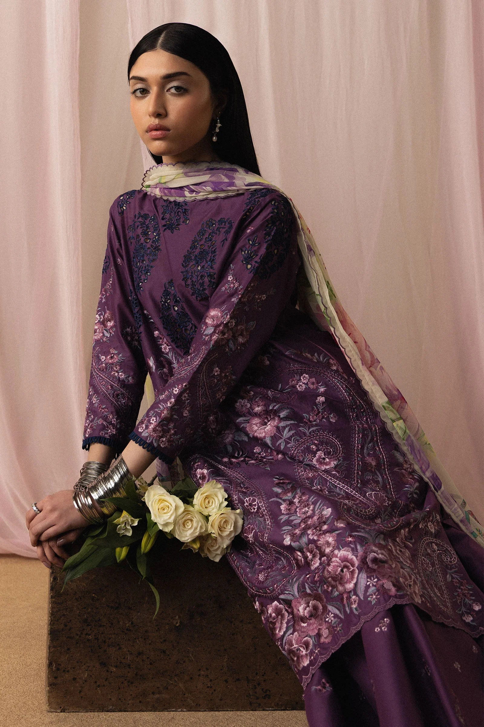 Satori Embroidered Pima Lawn - Image 3