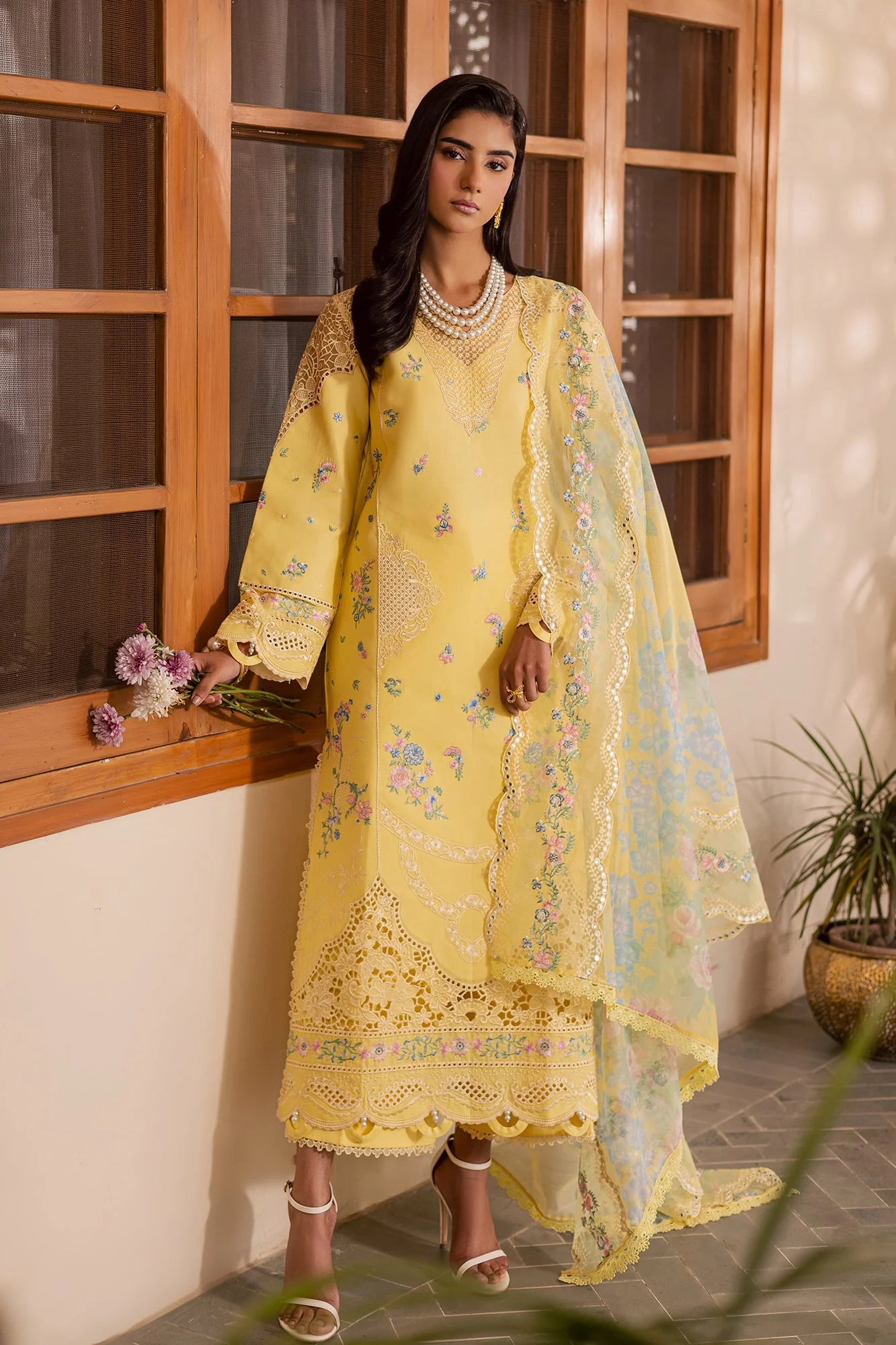 selene premium festive lawn