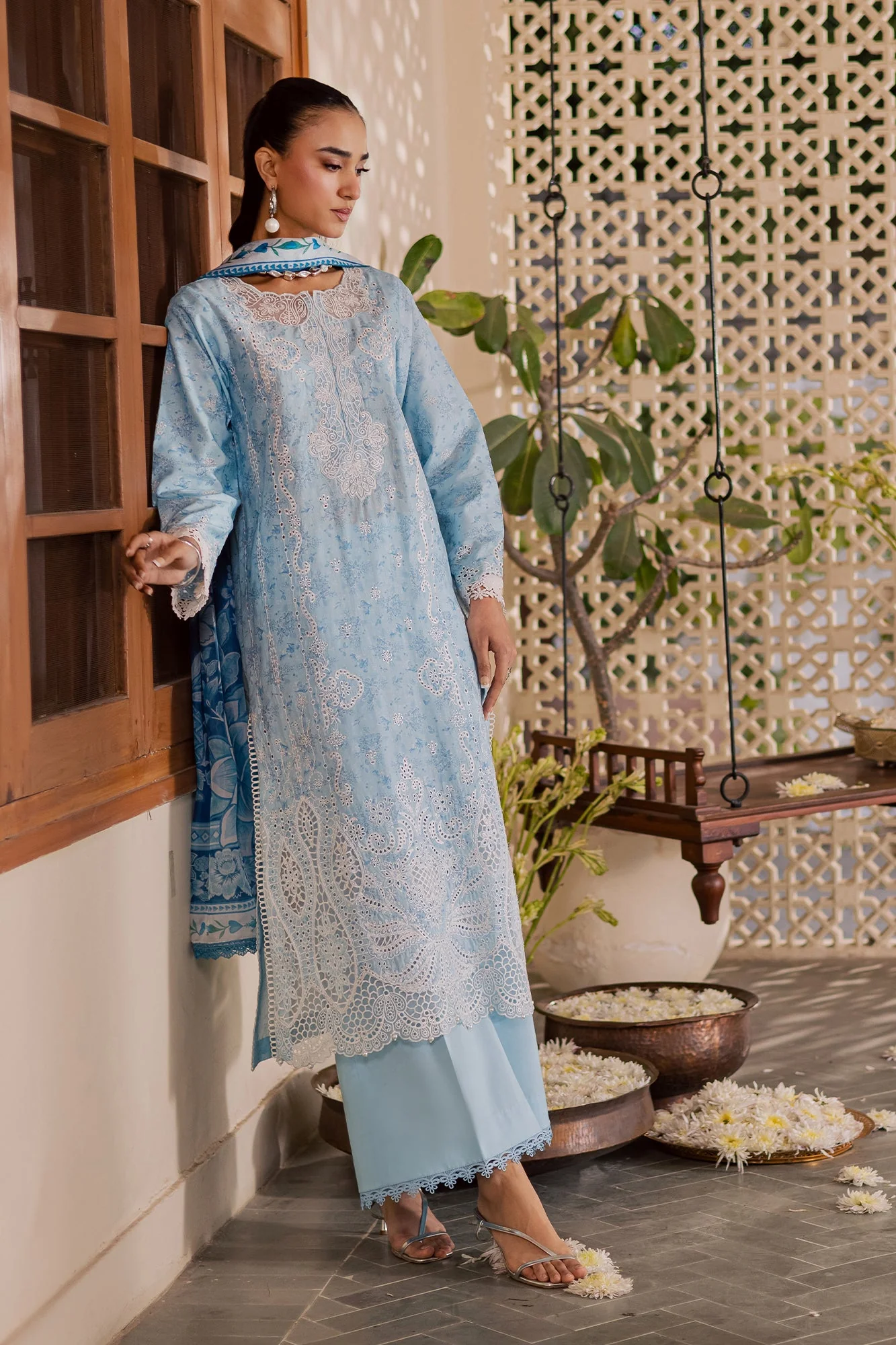 selene premium festive lawn - Image 3