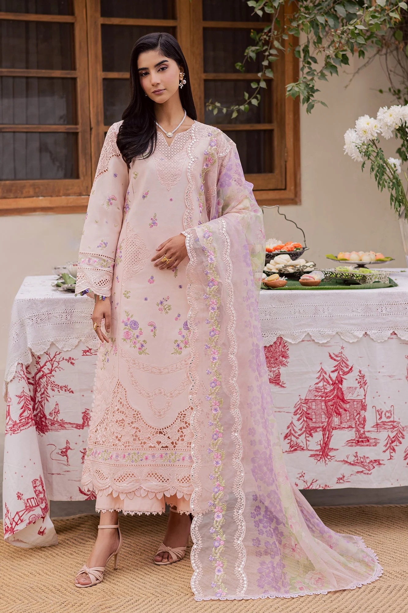 selene premium festive lawn