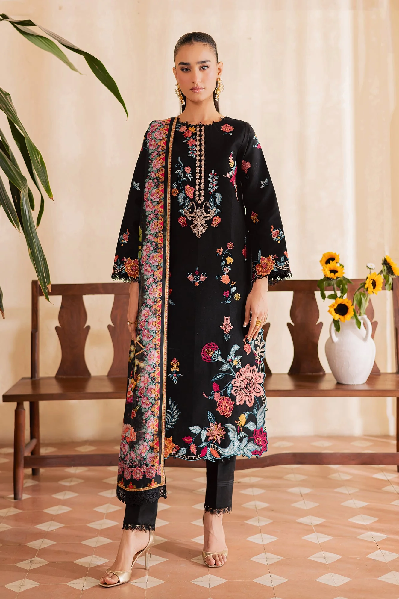 selene premium festive lawn