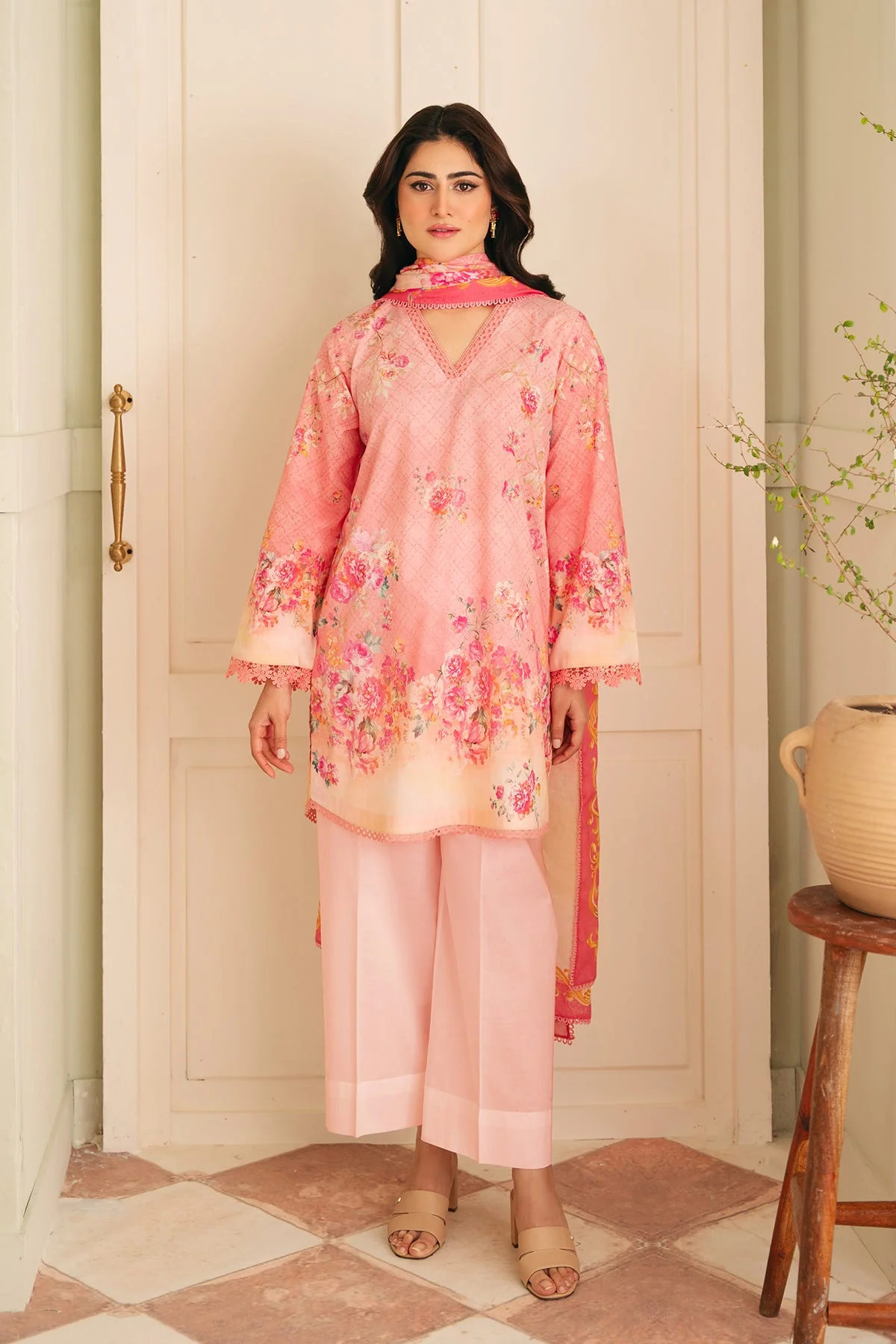 SELENE PRINTED LAWN