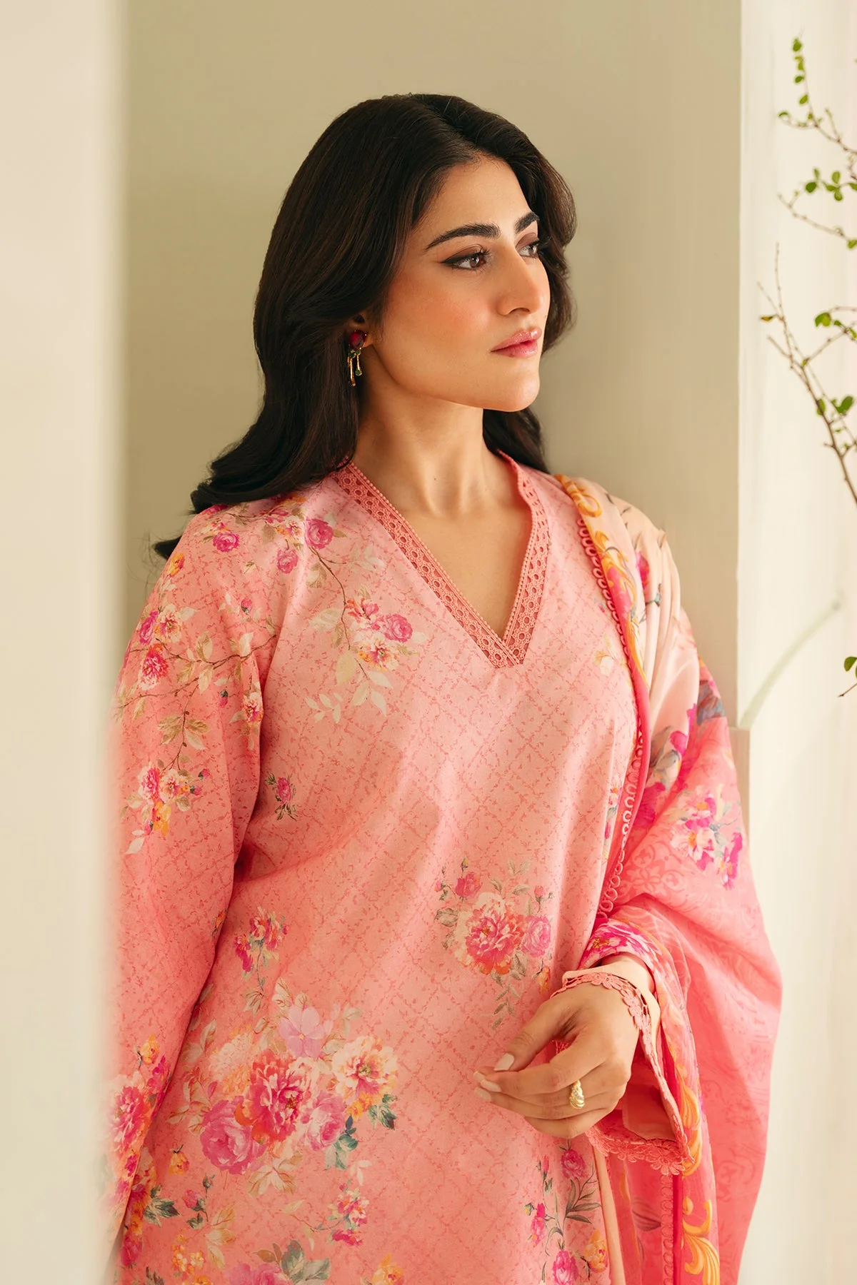 SELENE PRINTED LAWN - Image 2