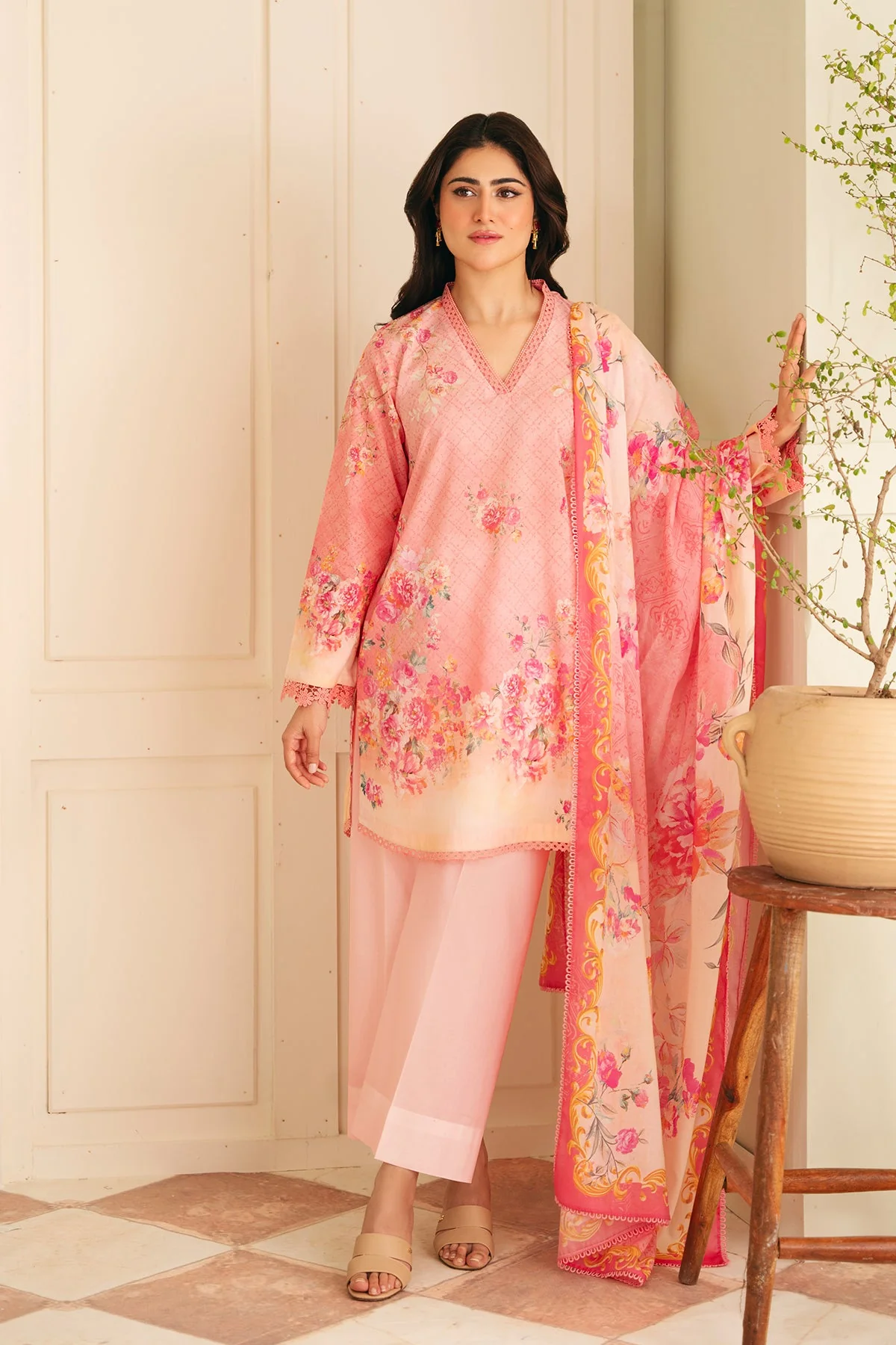 SELENE PRINTED LAWN - Image 5