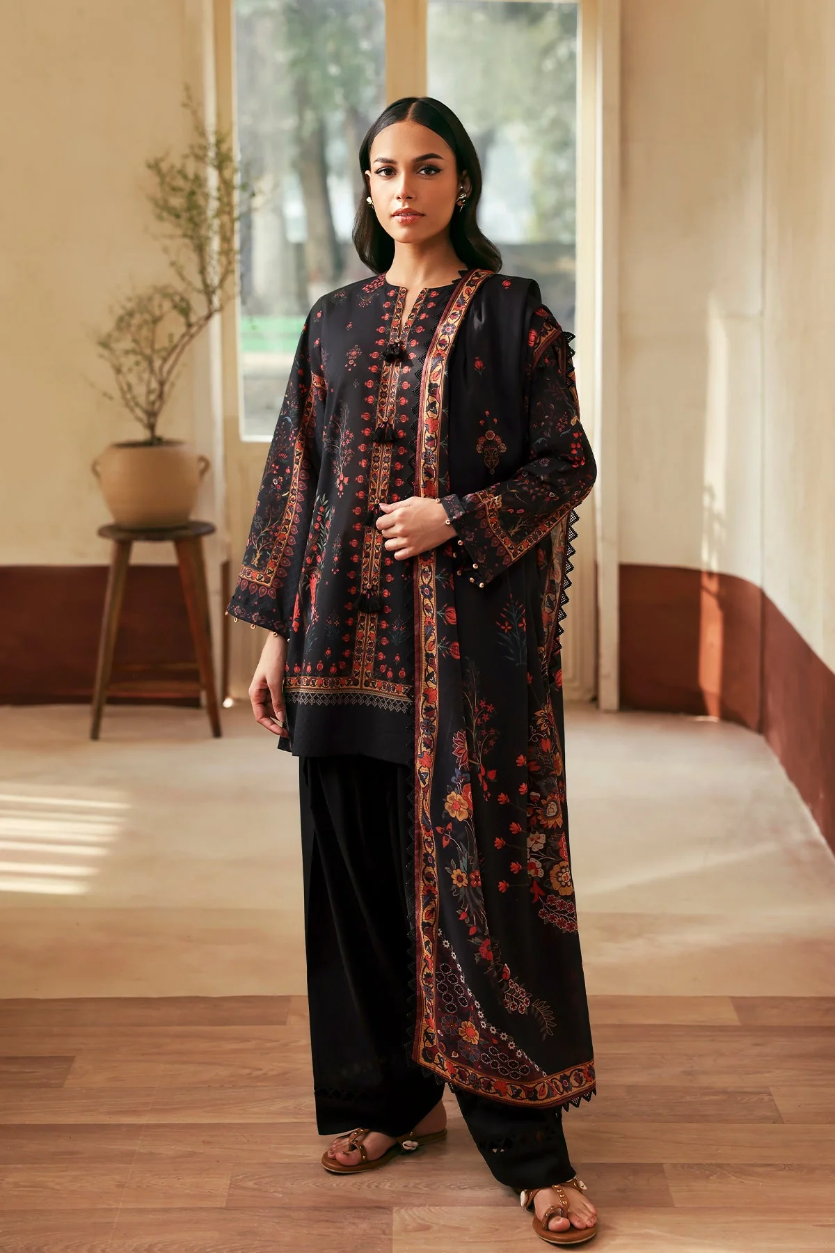 SELENE PRINTED LAWN