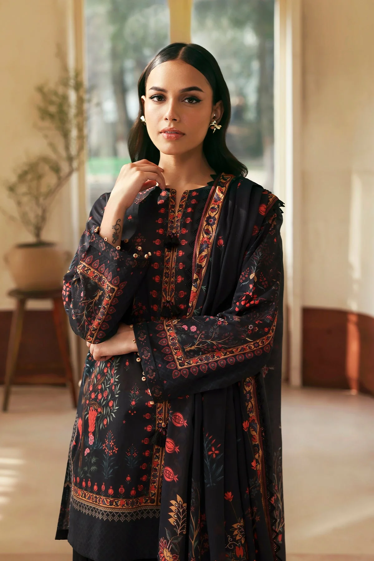 SELENE PRINTED LAWN - Image 2