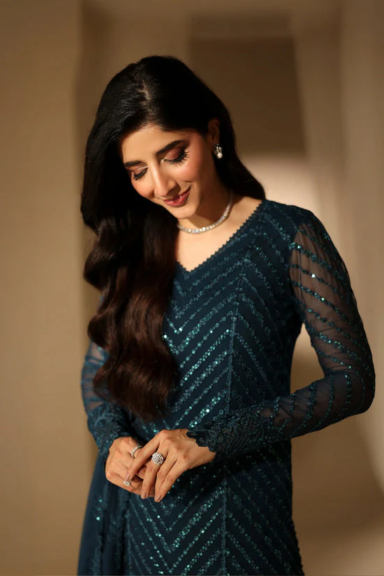 Sequins Embroidered Chiffon - Image 3