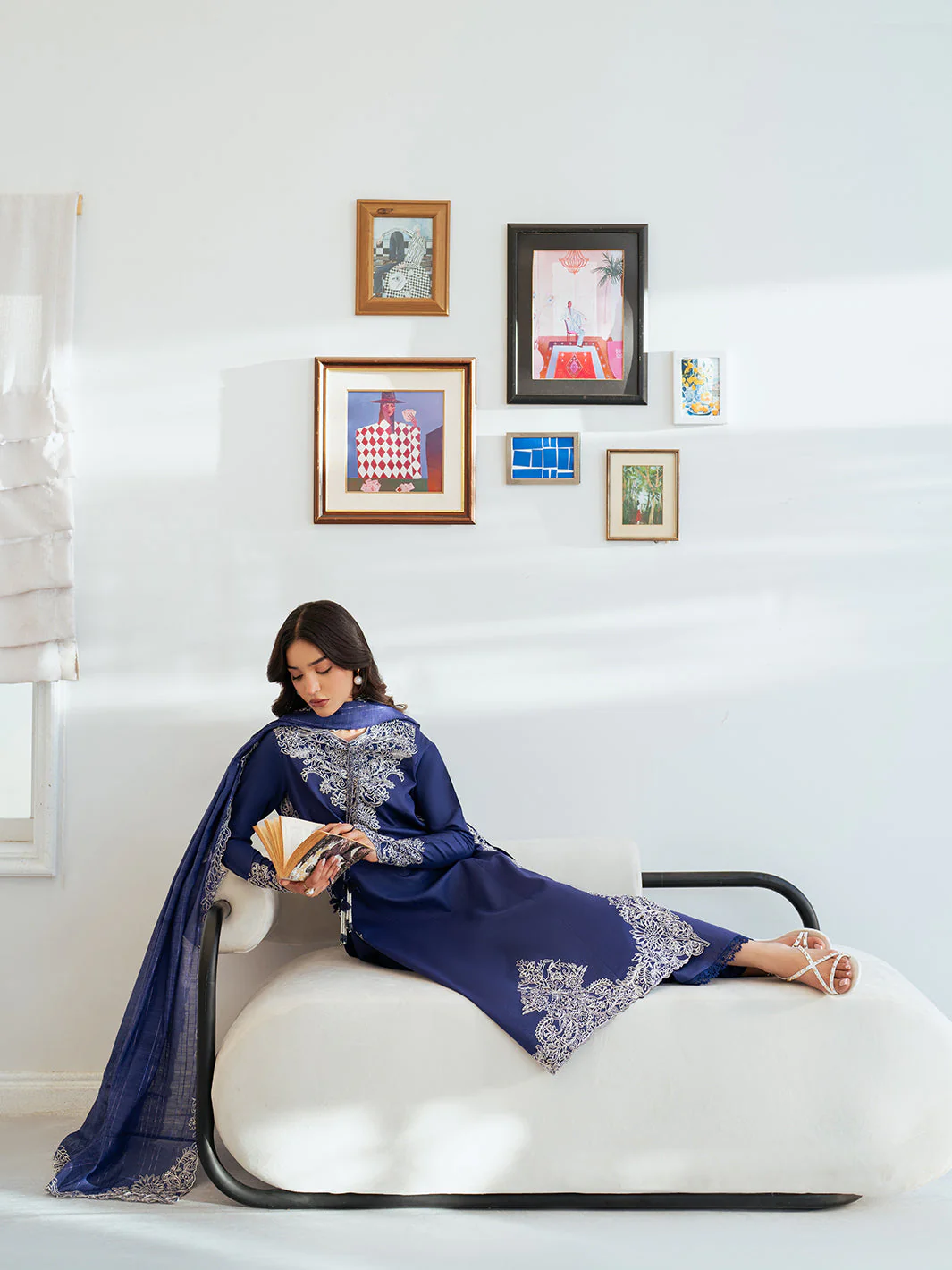 Sera Lawn Unstitched 3 PC - Image 7