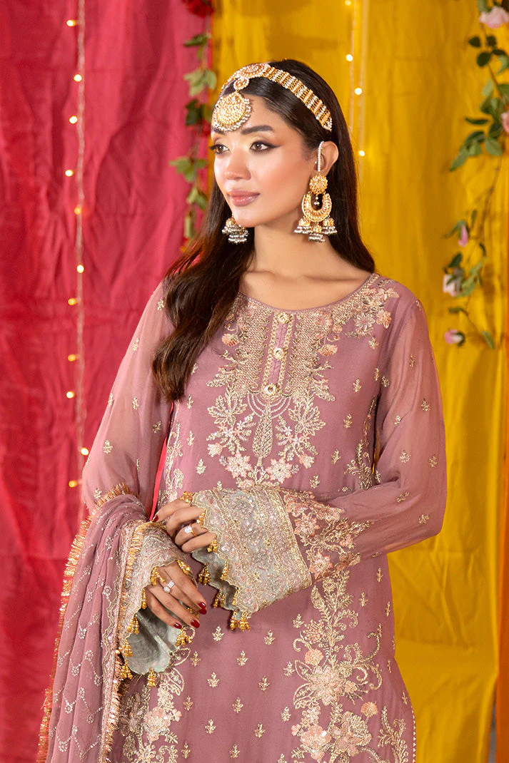 Shagun Embroidered Chiffon - Image 4