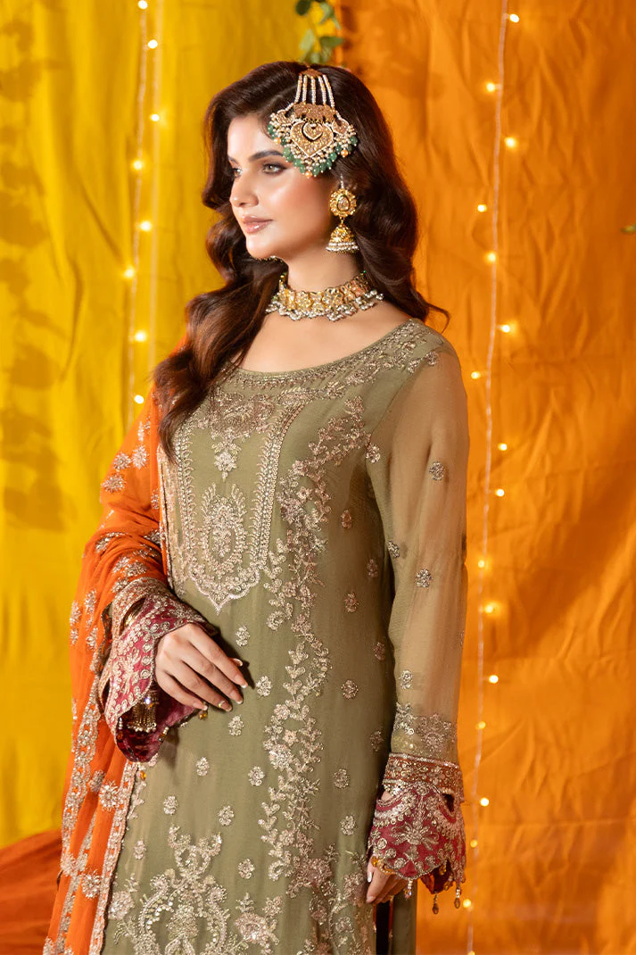 Shagun Embroidered Chiffon - Image 3