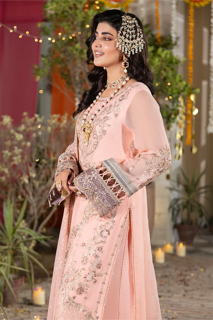 Shagun Embroidered Chiffon - Image 4