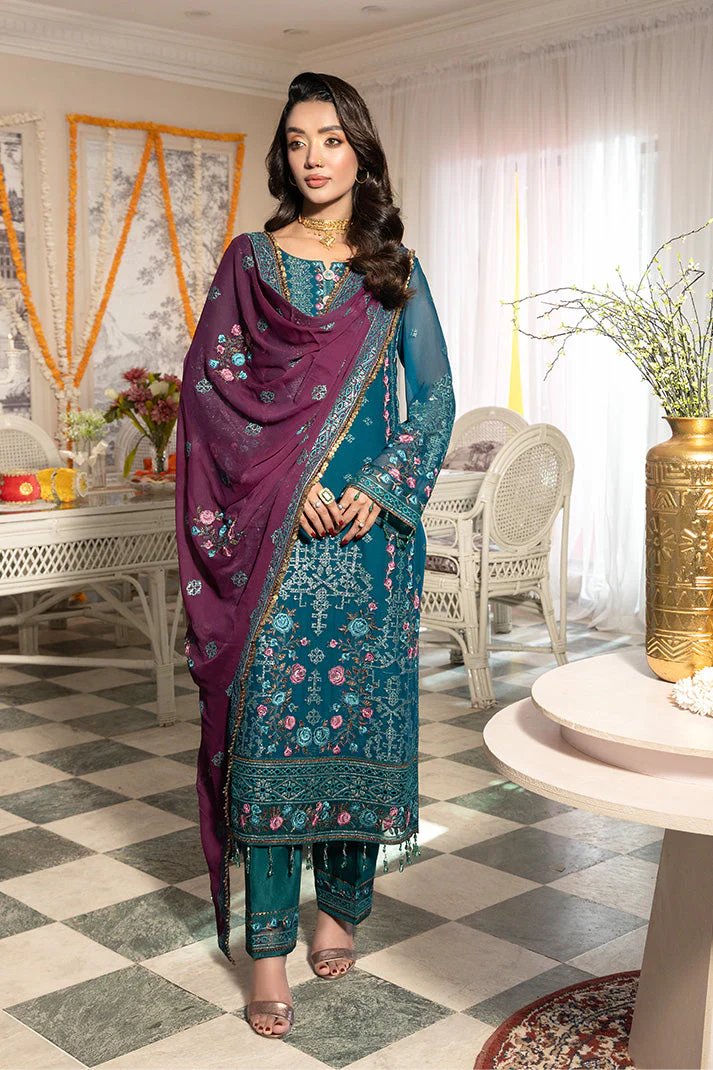 Shagun Embroidered Chiffon - Image 5