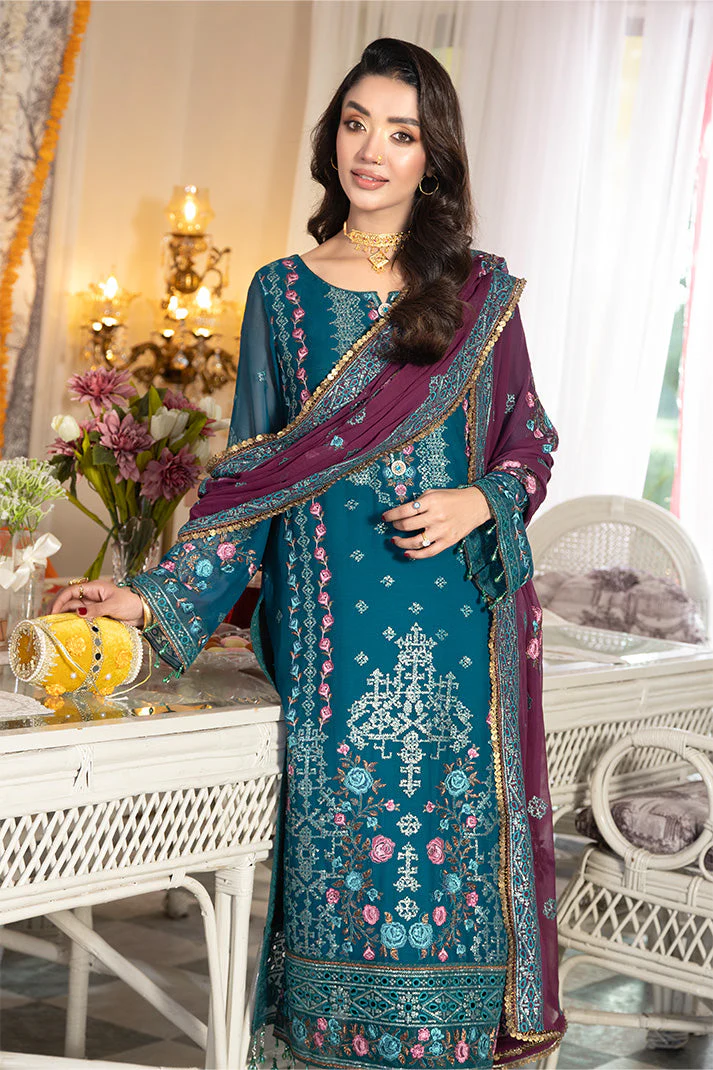 Shagun Embroidered Chiffon - Image 7