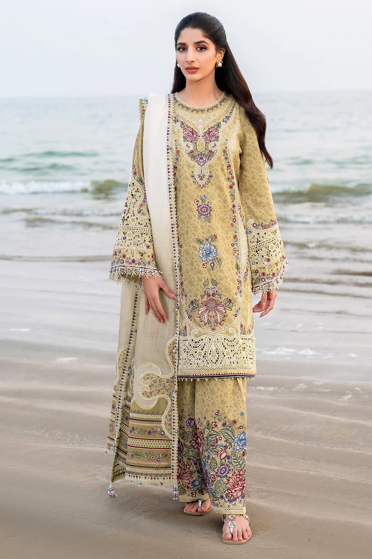 Shahkaar Embroidered Luxury Lawn - Image 6