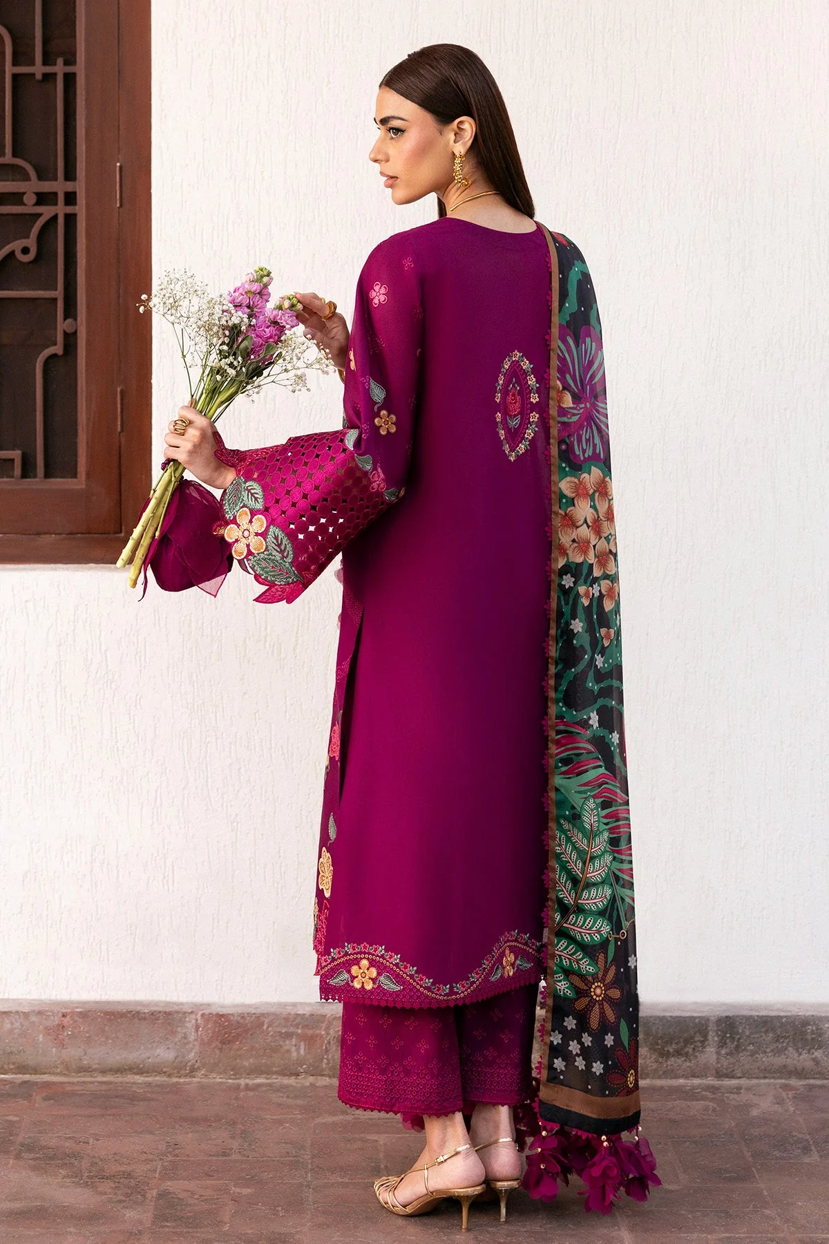 SHAHKAAR Embroidered Luxury Lawn - Image 2